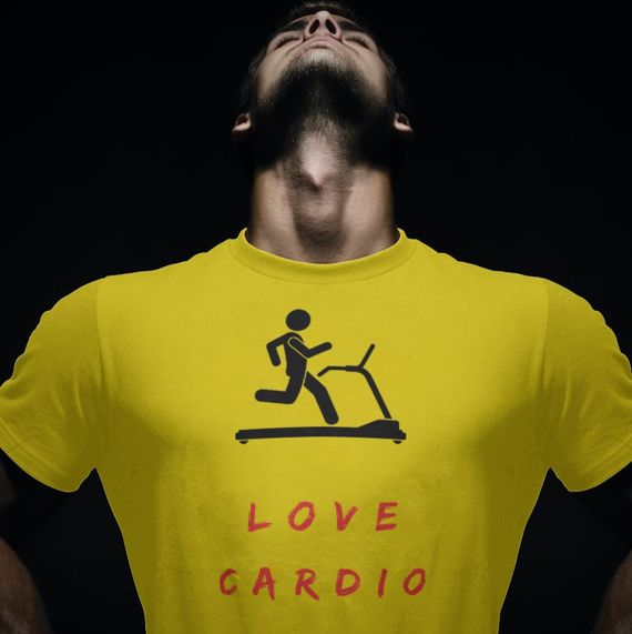 T-Shirt Quality - Love cardio