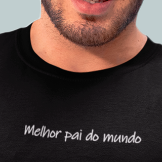 Nome do produtoCamiseta - Melhor Pai do mundo