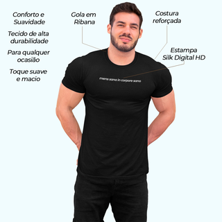 Nome do produtoCamiseta - mens sana in corpore sano