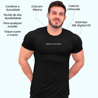 Nome do produtoCamiseta - Melhor Pai do mundo