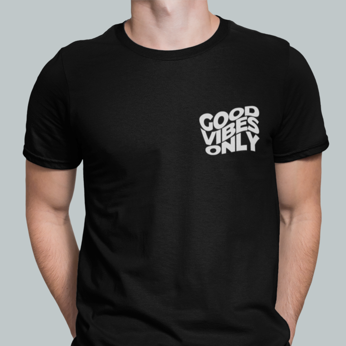 Nome do produto: Camiseta - Good Vibes Only