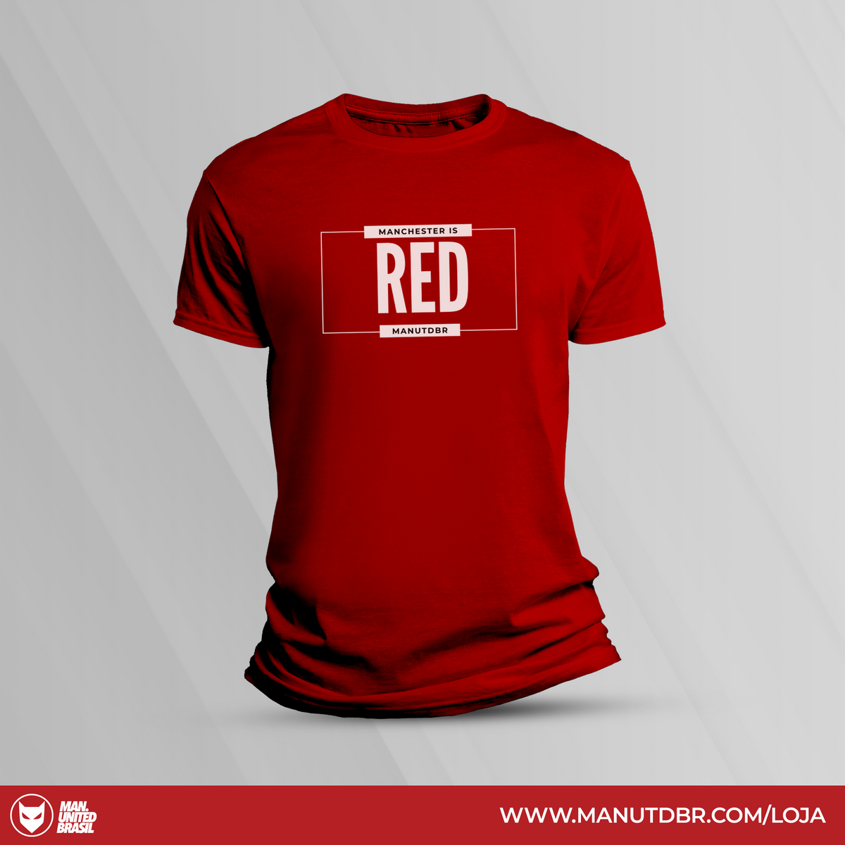 Nome do produto: Camisa Manchester is Red ManUtdBR #01