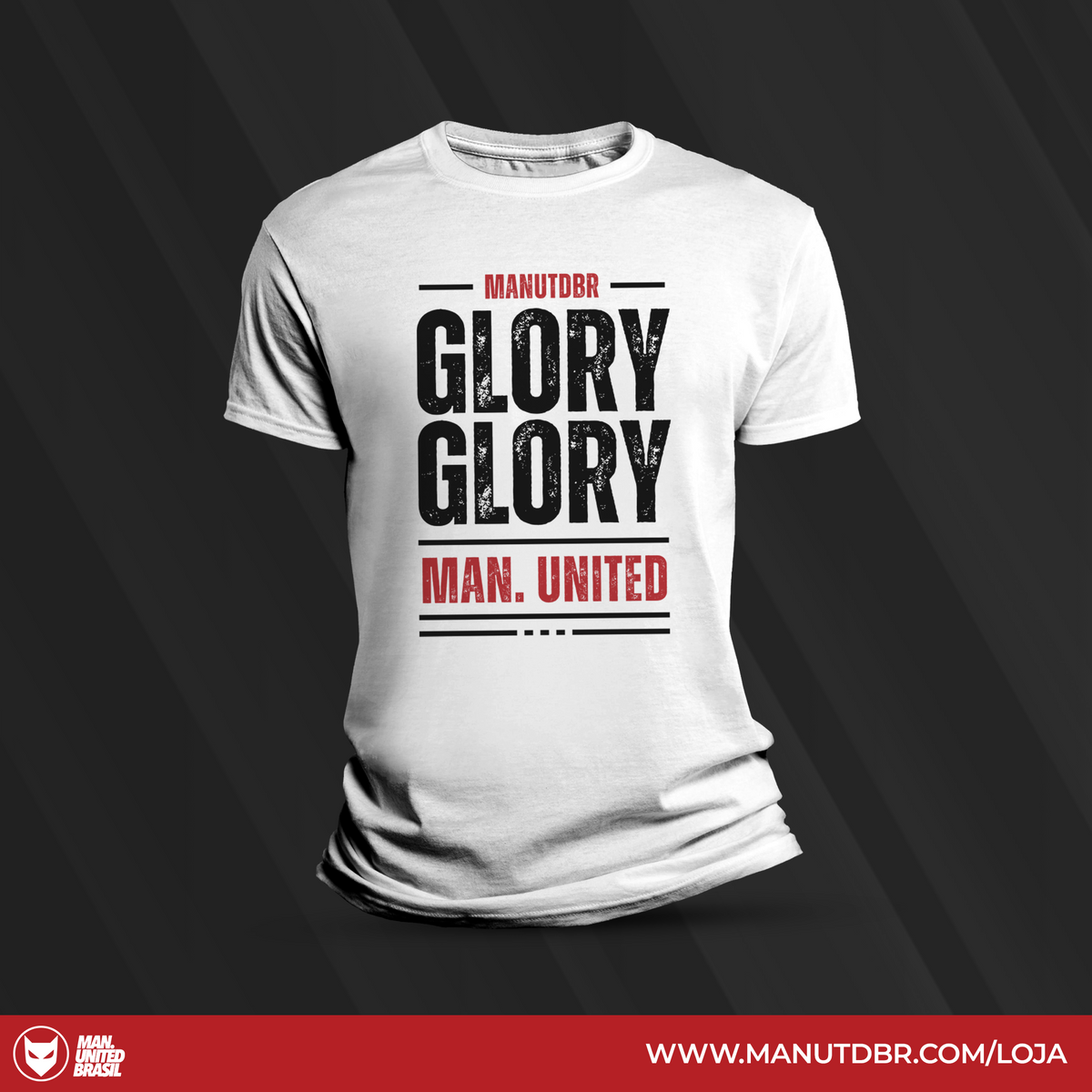 Nome do produto: Camisa Glory Glory Man. United White #01