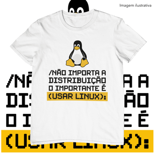 Nome do produtoO IMPORTANTE É USAR LINUX 1 - UNISSEX