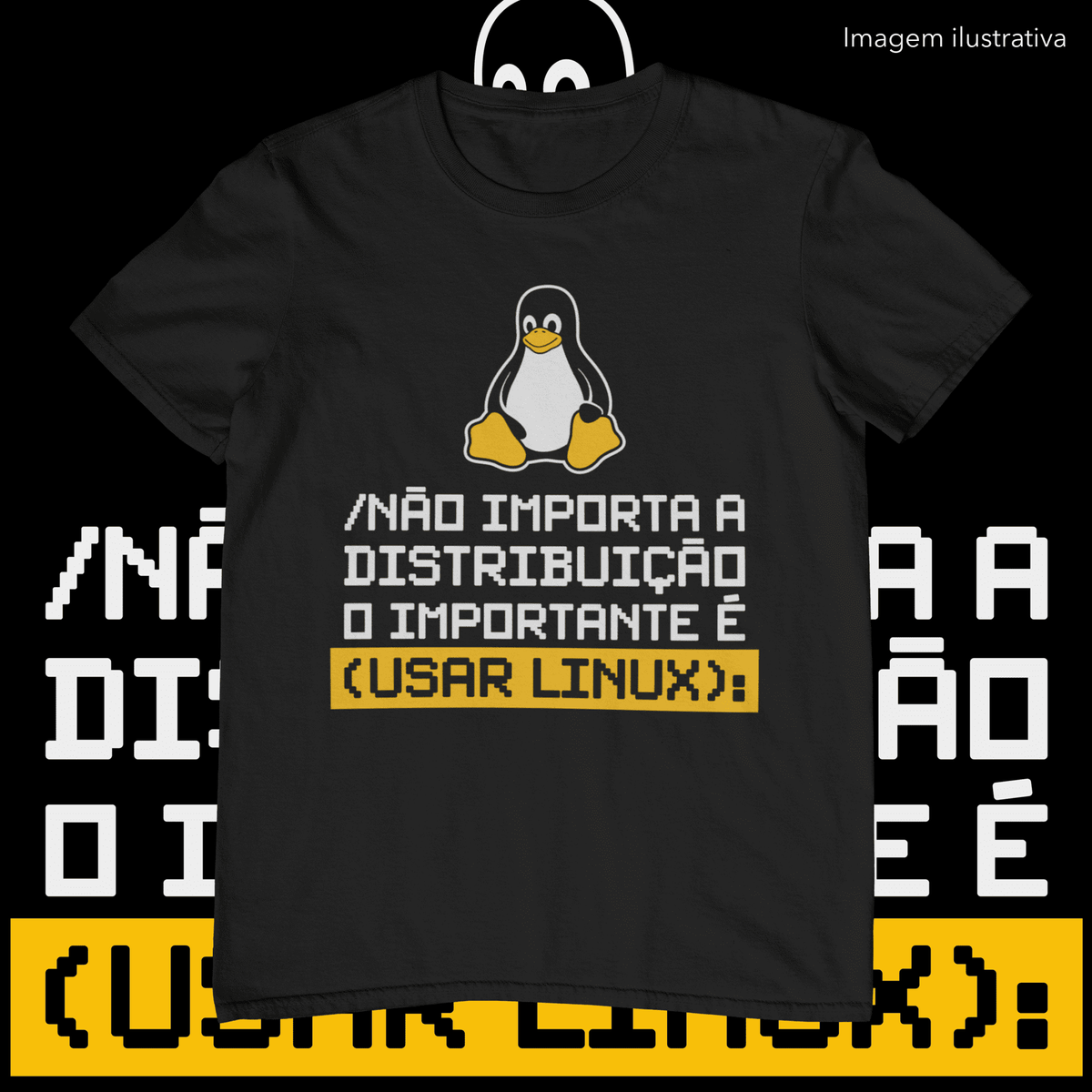 Nome do produto: O IMPORTANTE É USAR LINUX 2 - UNISSEX