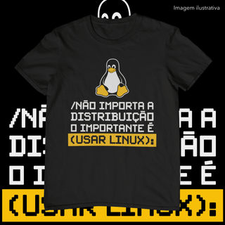 Nome do produtoO IMPORTANTE É USAR LINUX 2 - UNISSEX