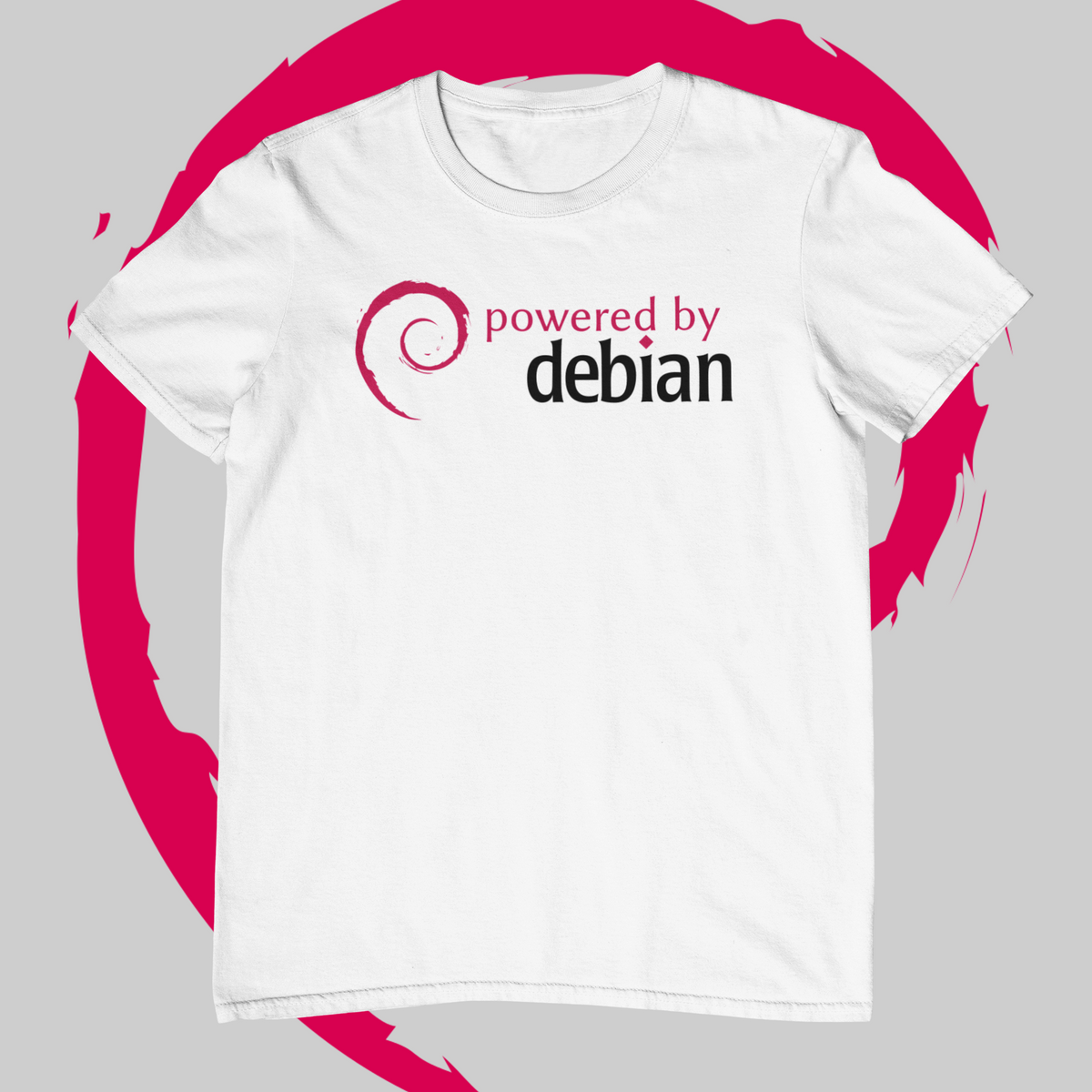 Nome do produto: POWERED BY DEBIAN 1 [UNISSEX]