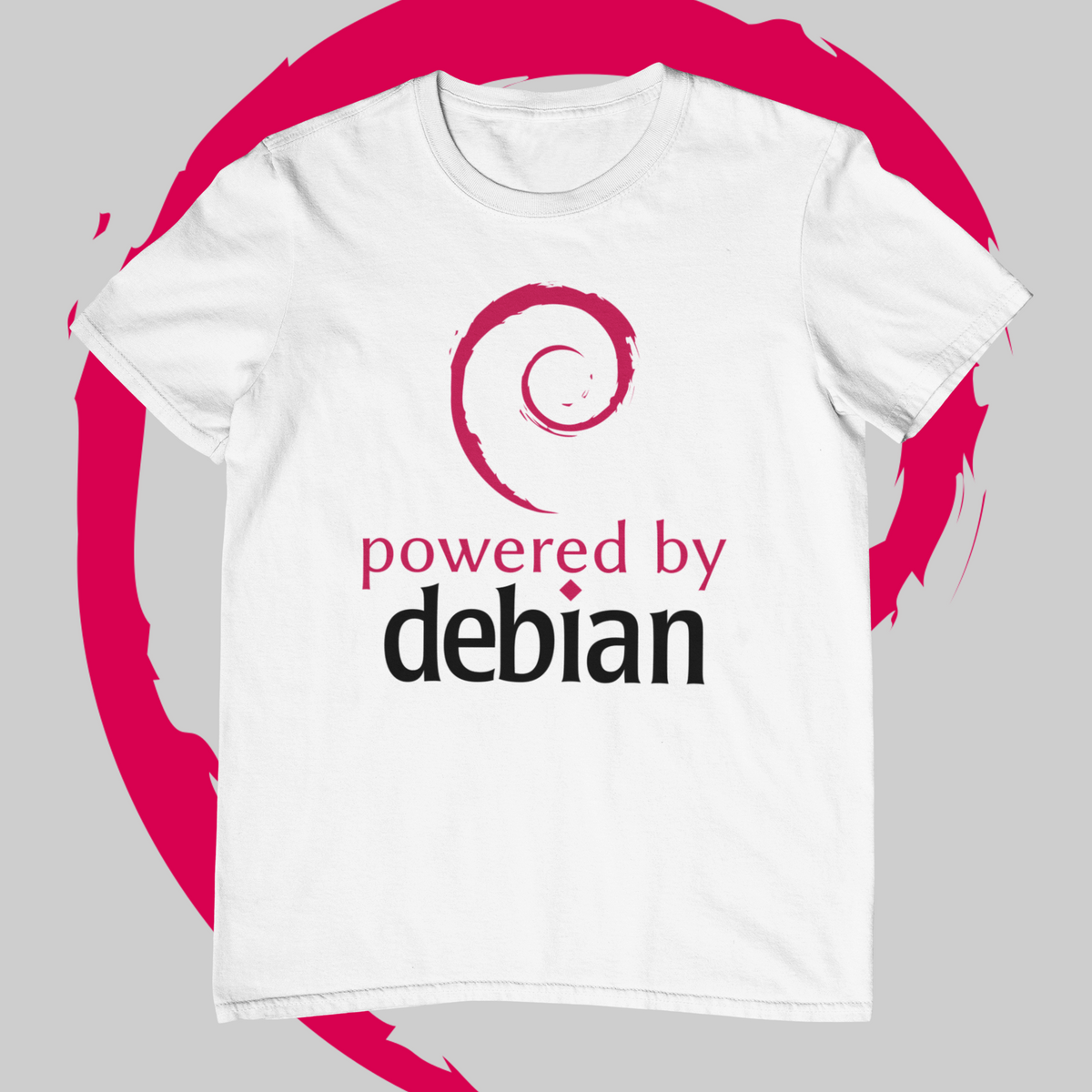 Nome do produto: POWERED BY DEBIAN 4 [UNISSEX]