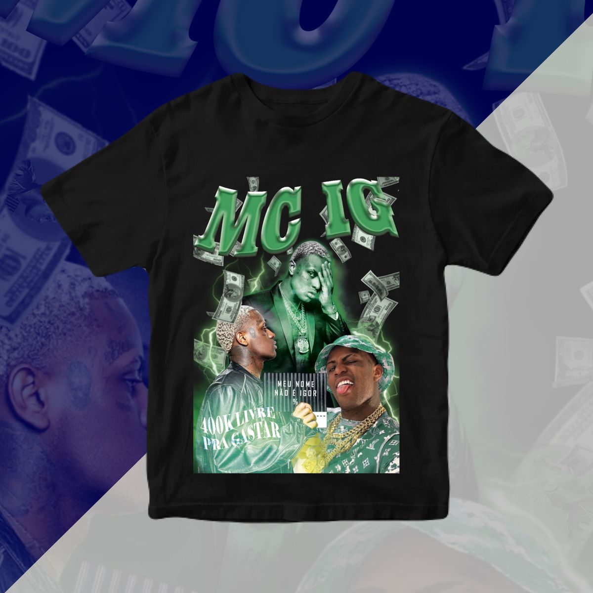 Nome do produto: Camiseta Mc Ig