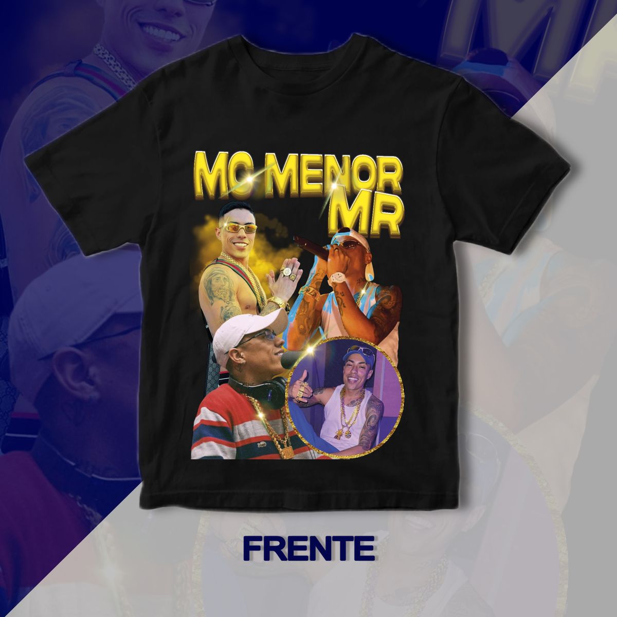 Nome do produto: Camiseta Mc Menor Mr