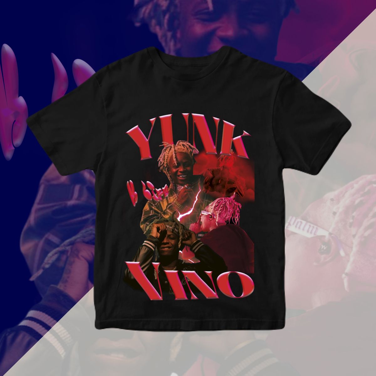 Nome do produto: Camiseta Yunk Vino