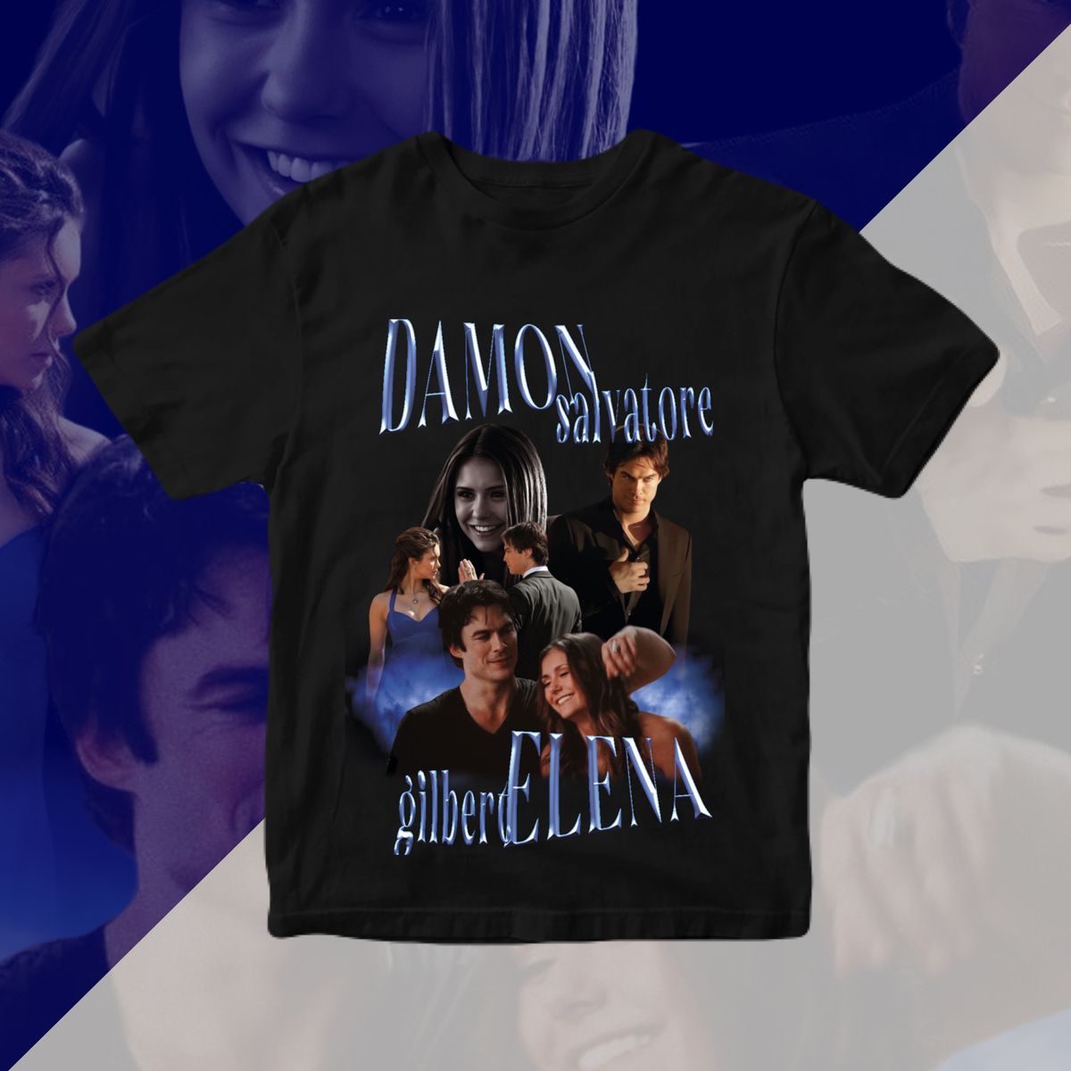 Nome do produto: Camiseta Delena Azul