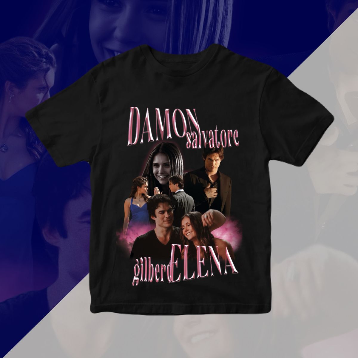 Nome do produto: Camiseta Delena Rosa