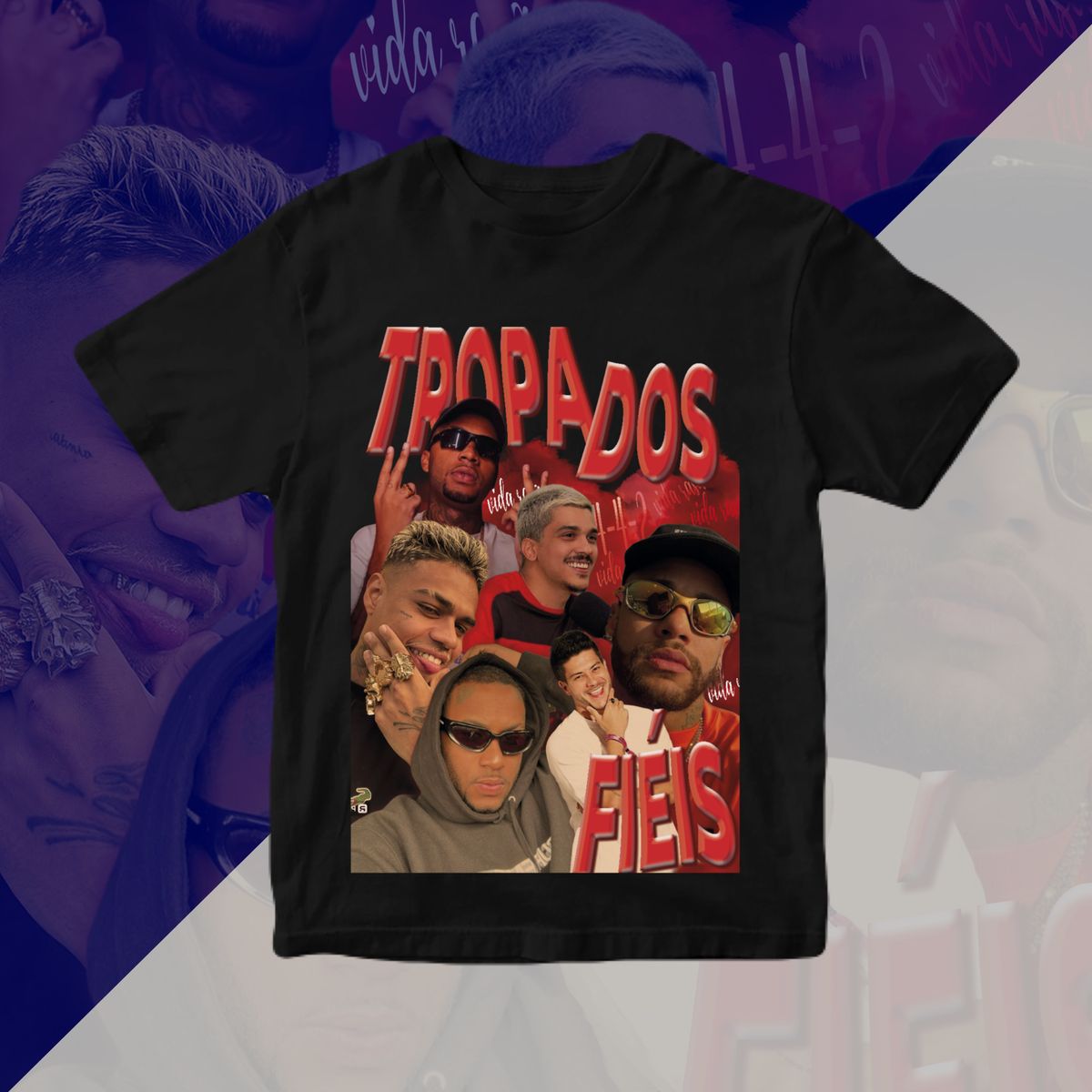 Nome do produto: Camiseta Tropa dos Fiéis