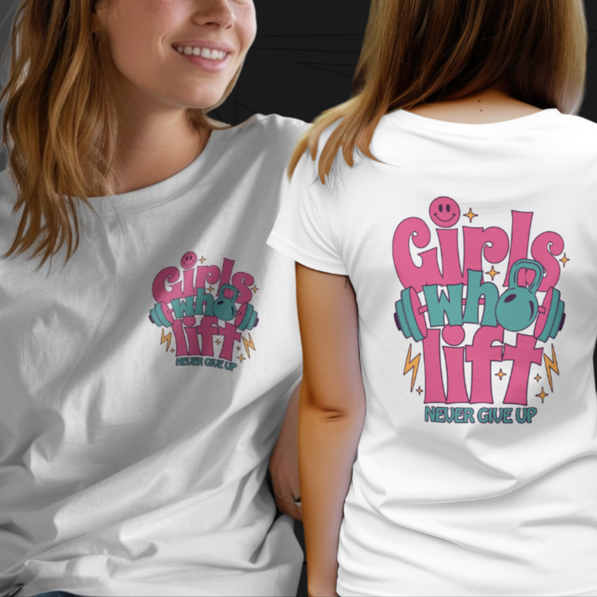 Nome do produto: Camisa Baby Look - Girls Who Lift