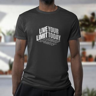 Nome do produtoCamisa Quality - Live Your Limit Today