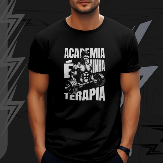 Camisa - Academia É Minha Terapia