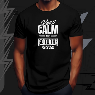 Camisa - Keep Calm And Go To The Gym