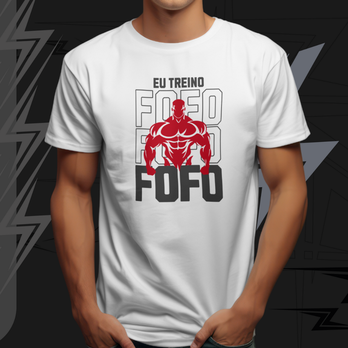 Nome do produto: Camisa - Eu Treino Fofo