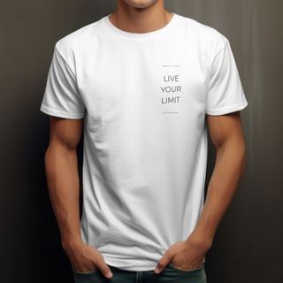 Nome do produtoCamisa Quality - Live Your Limit