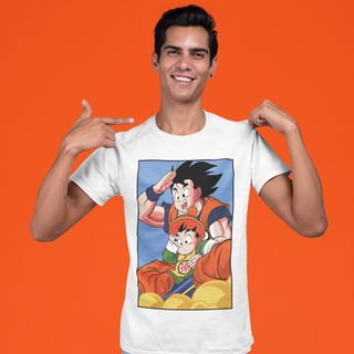 Nome do produtoCamiseta Unissex - Dragon Ball, Goku e Gohan