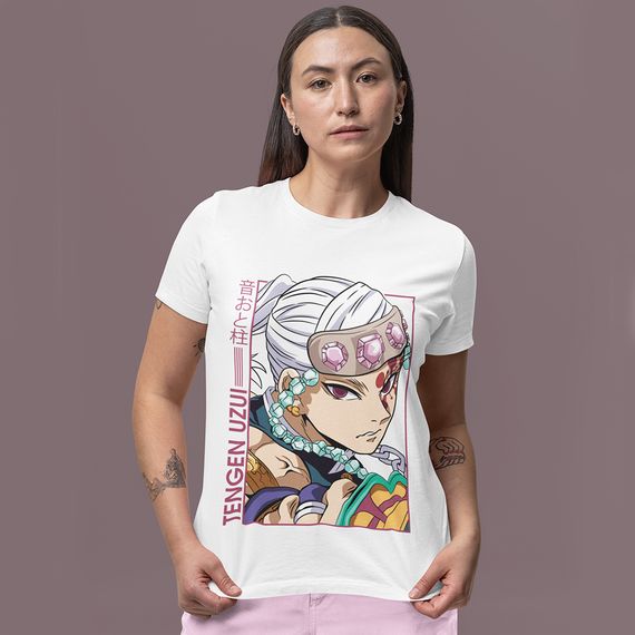 Camiseta Unissex Demon Slayer - Tengen Uzui 