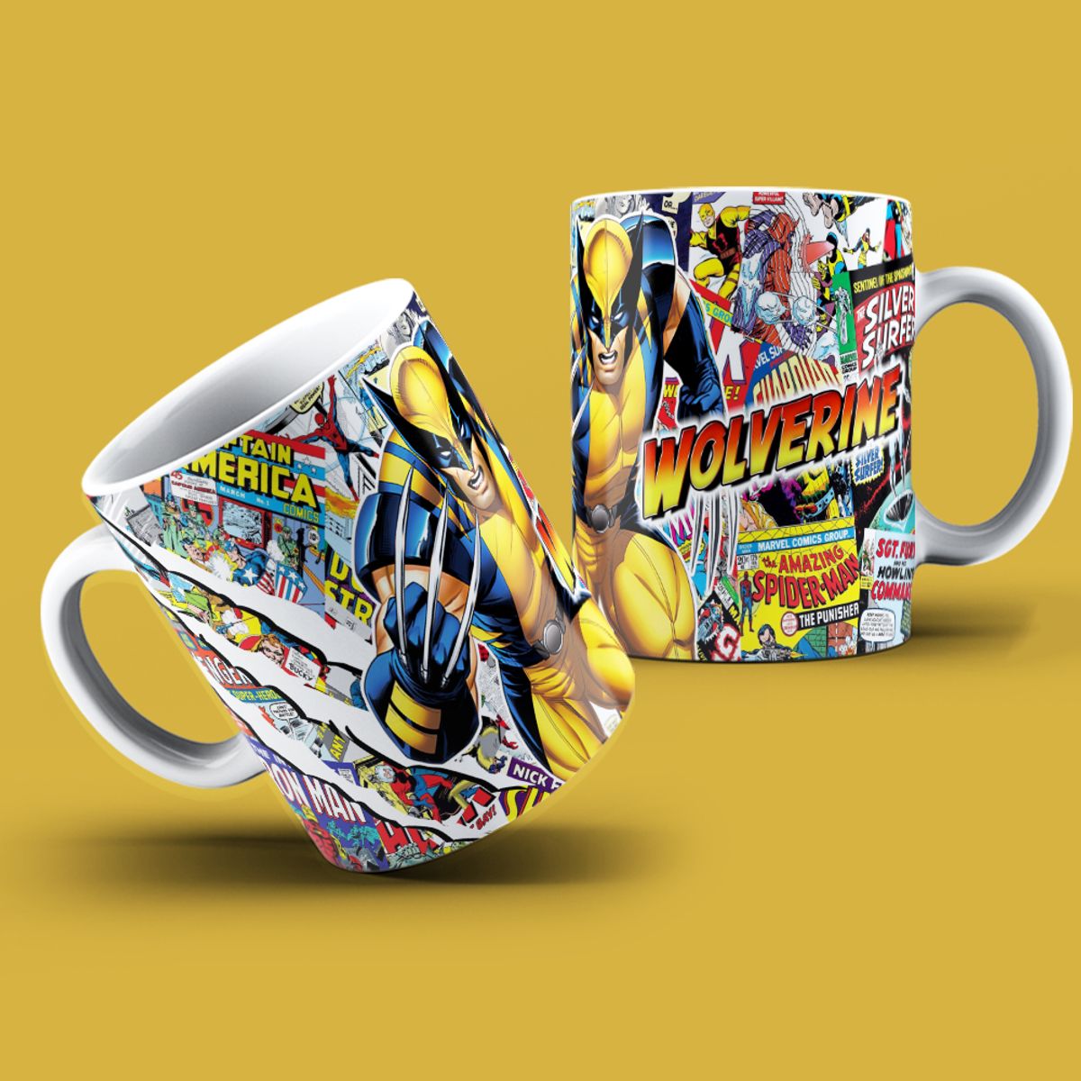 Nome do produto: Caneca Wolverine