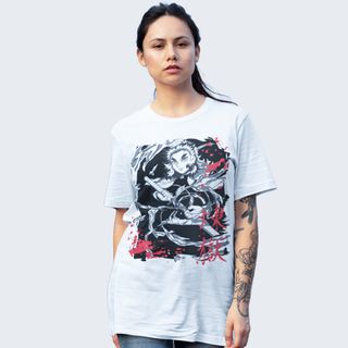 Nome do produtoCamiseta Unissex Demon Slayer - Rengoku