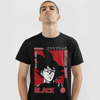 Nome do produtoCamiseta Unissex Dragon Ball - Goku Black