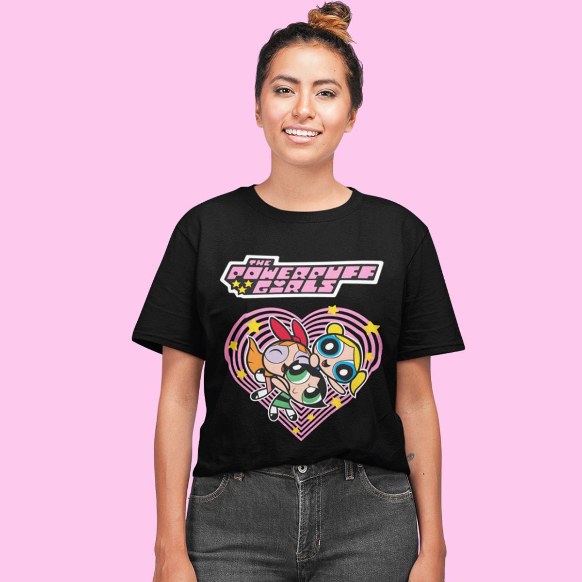 Nome do produto: Camiseta Unissex - As Meninas Super Poderosas 