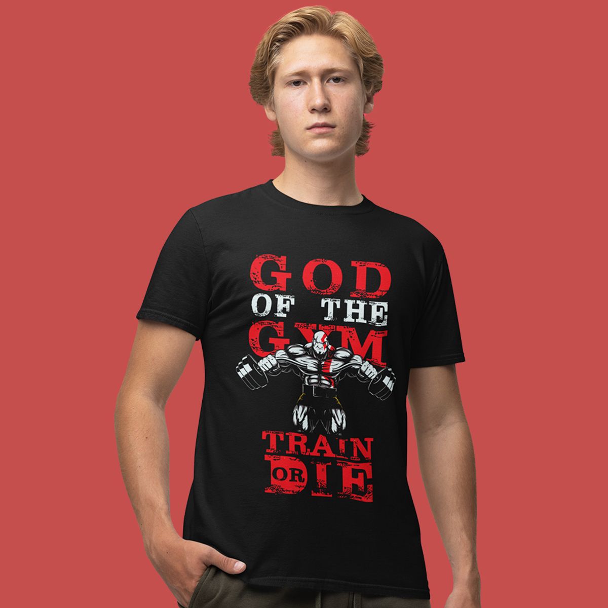 Nome do produto: Camiseta Unissex God of War - Train or Die