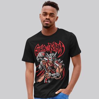 Camiseta Unissex Shao Kahn - Mortal Kombat