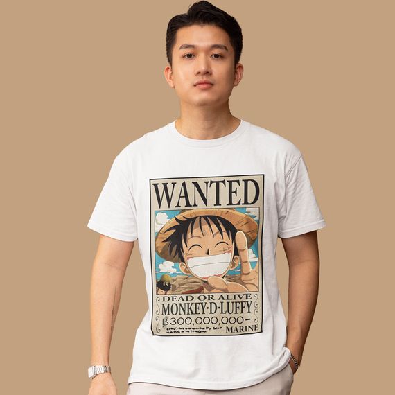 Camiseta Unissex One Piece - Luffy 