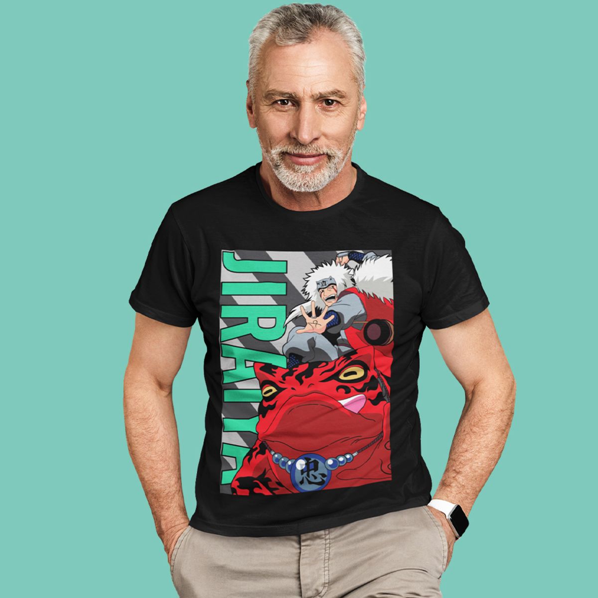 Nome do produto: Camiseta Unissex Naruto -  Jiraiya