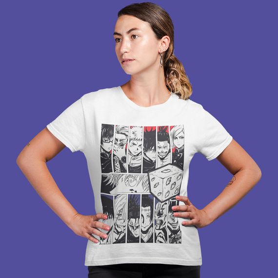 Camiseta Unissex Jujutsu Kaisen