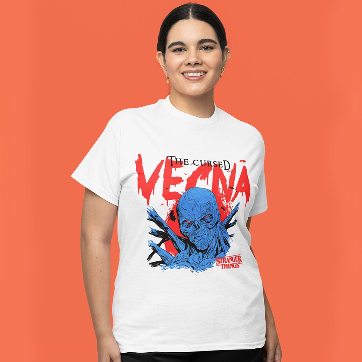 Nome do produto: Camiseta Unissex Stranger Things - Vecna