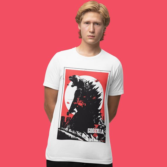 Camiseta Unissex - Godzilla