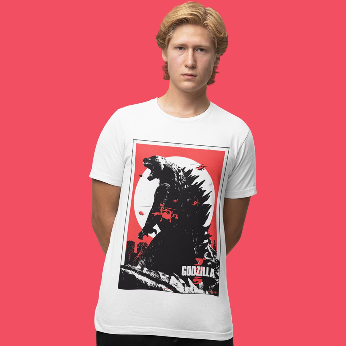 Nome do produto: Camiseta Unissex - Godzilla