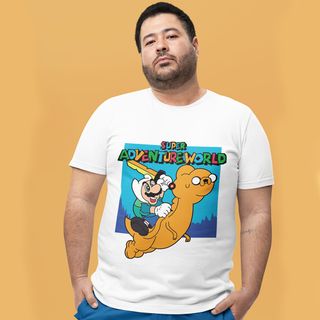 Nome do produtoCamiseta Unissex Mario - Adventure World