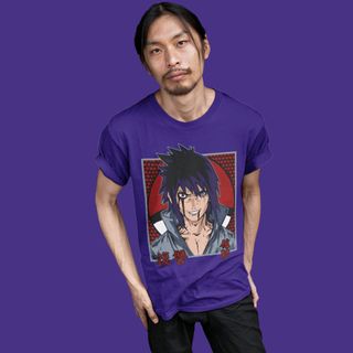 Nome do produtoCamiseta Unissex Naruto - Uchiha Sasuke