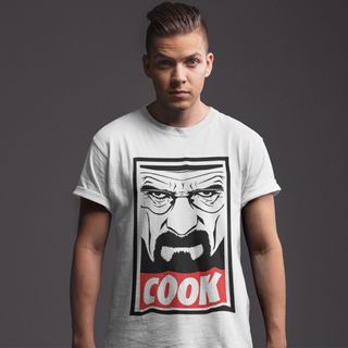 Nome do produtoCamiseta Unissex Breaking Bad - ''Cook''