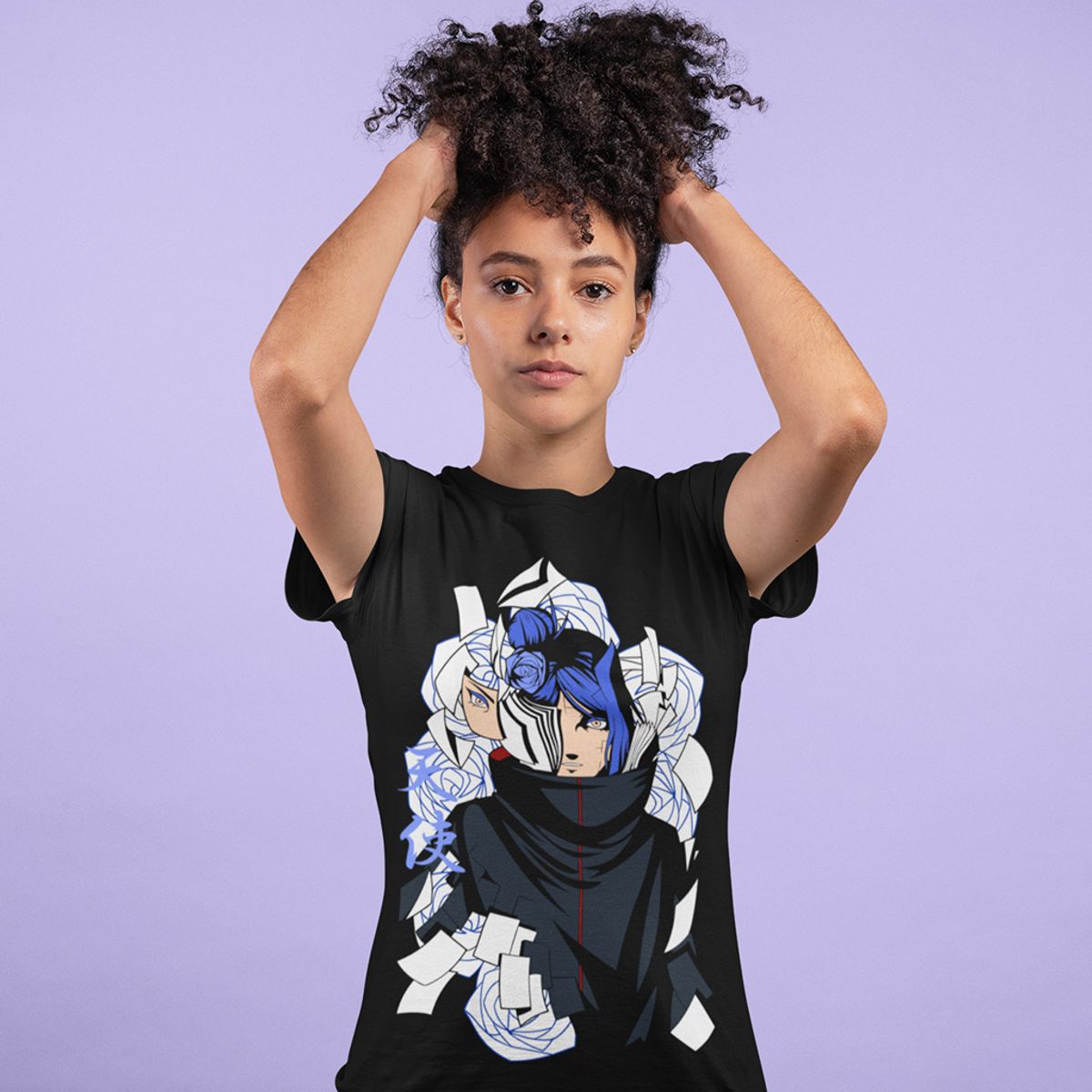 Nome do produto: Camiseta Feminina Naruto - Konan