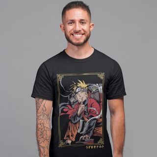 Nome do produtoCamiseta Unissex Naruto - Naruto modo Sannin