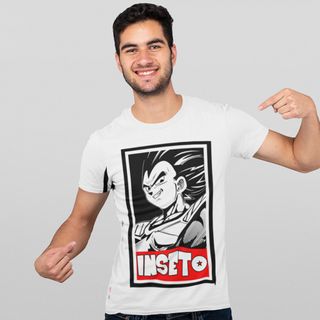 Nome do produtoCamiseta Unissex Dragon Ball - Vegeta, Inseto