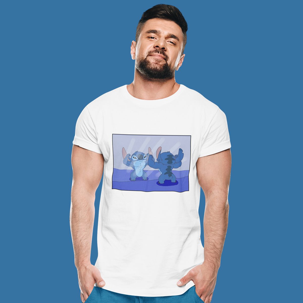 Nome do produto: Camiseta Unissex - Stitch Maromba