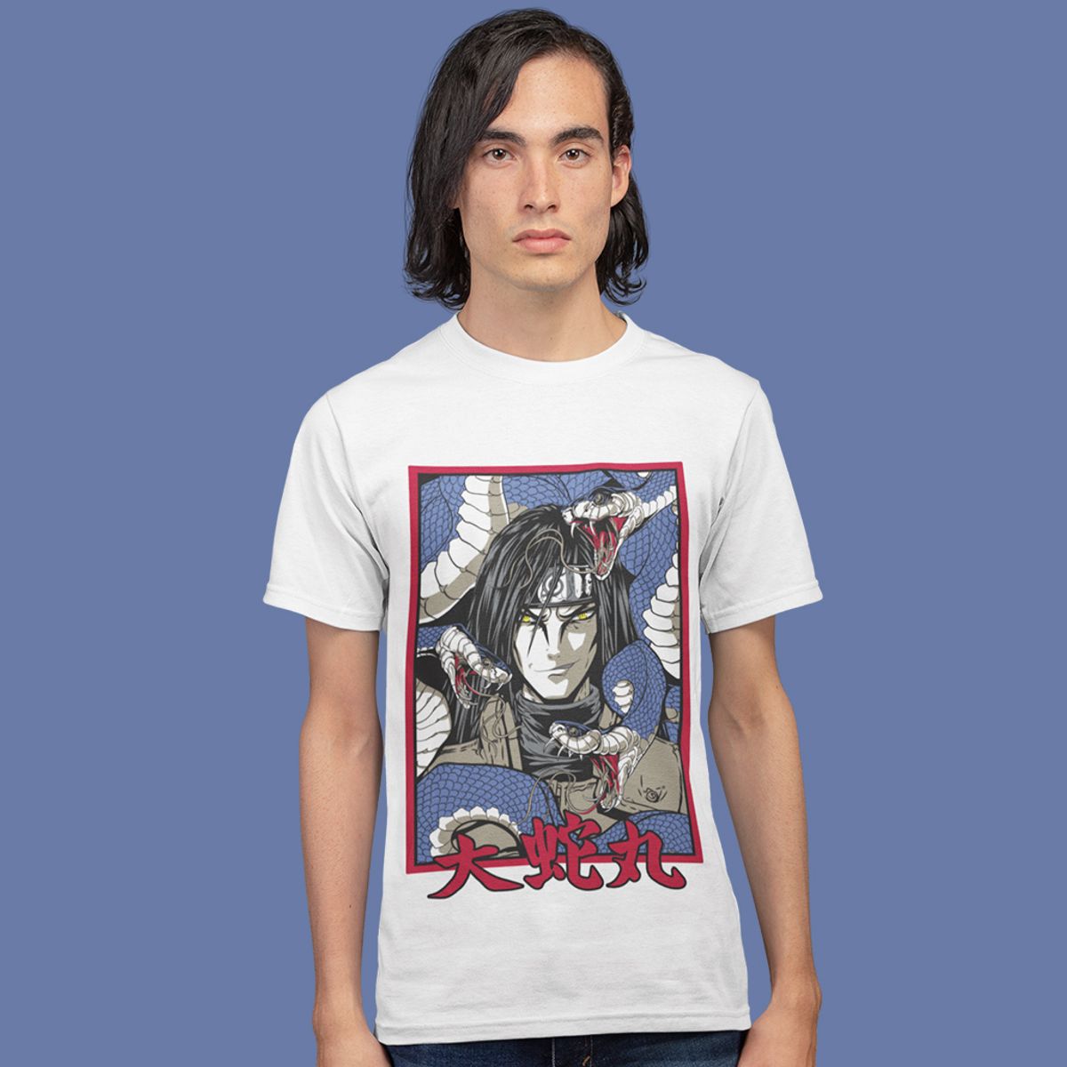 Nome do produto: Camiseta Unissex Naruto - Orochimaru