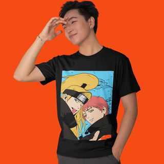 Nome do produtoCamiseta Unissex Naruto - Deidara e Sasori