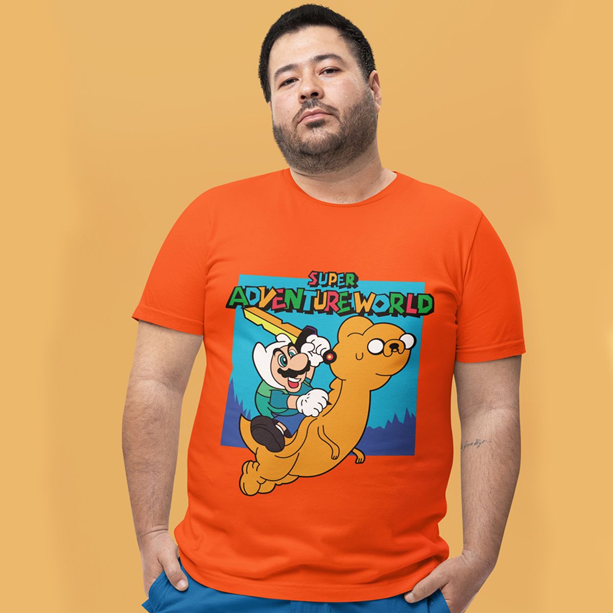 Nome do produto: Camiseta Unissex Mario - Adventure World