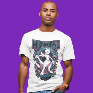 Nome do produtoCamiseta Unissex Pokémon - Mewtwo