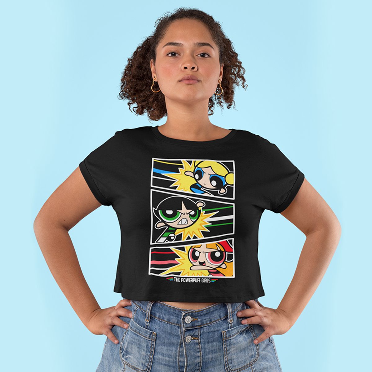 Nome do produto: Camiseta Feminina - Meninas Super Poderosas